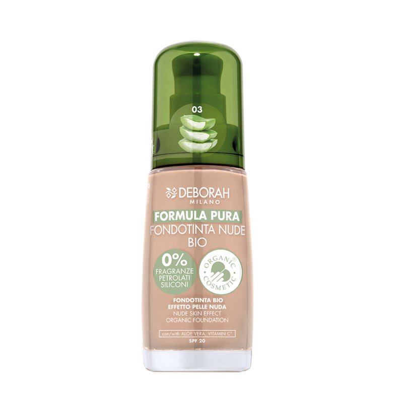 Deborah Milano Formula Pura Nude Foundation 03 Beige