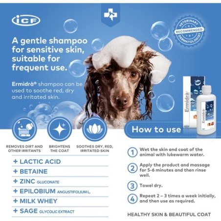 Fatro Ermidra Shampoo 250 Ml. Fatro 250 Ml