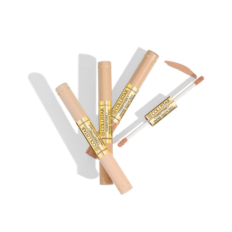 Collistar Concealer Eye Primer 3 in 1 correcteur de teint 8 ml 2 Medium