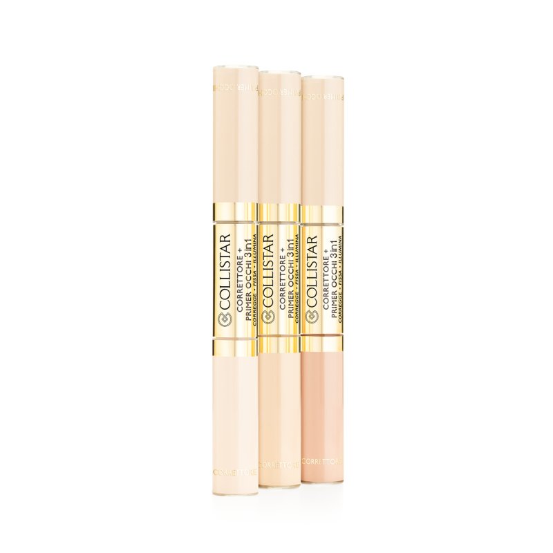 Collistar Concealer Eye Primer 3 in 1 correcteur de teint 8 ml 2 Medium