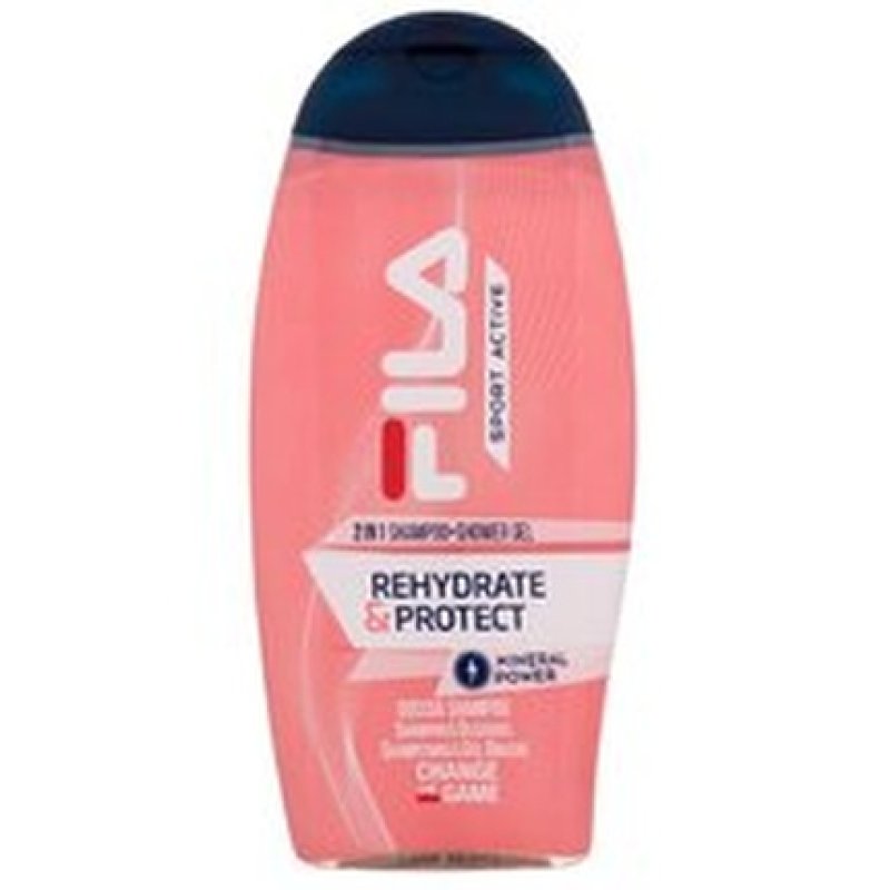 Fila Sport Active Rehydrate Protect 2in1 Shampoo Shower Gel