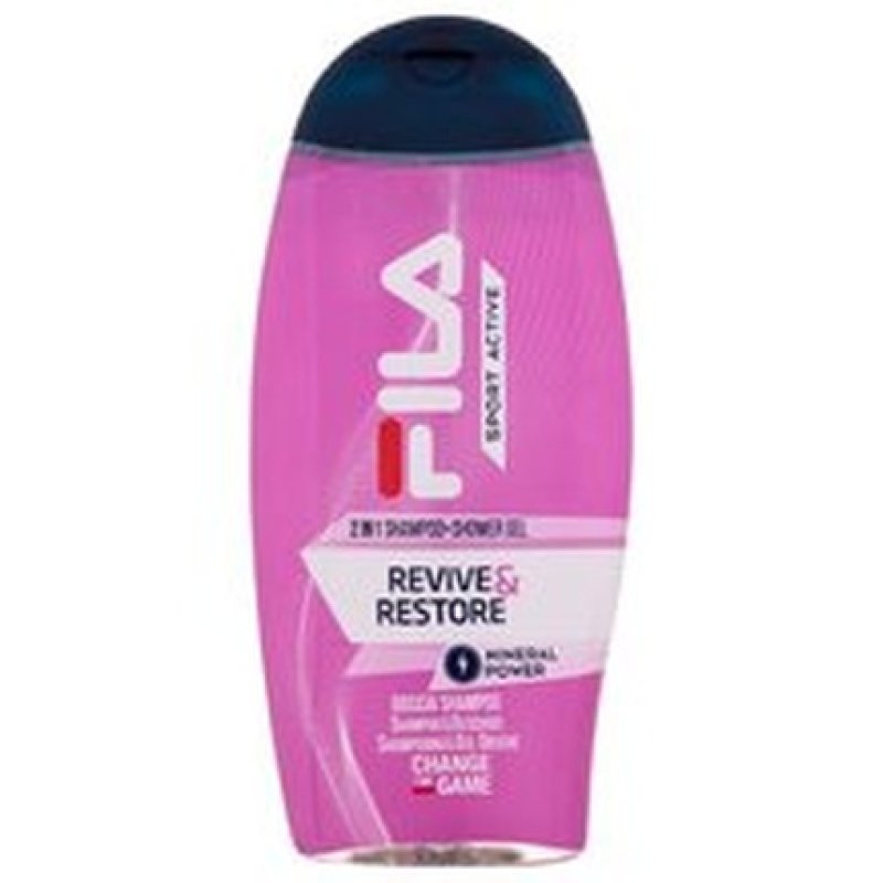 Fila Sport Active Revive Restore 2in1 Shampoo Shower Gel