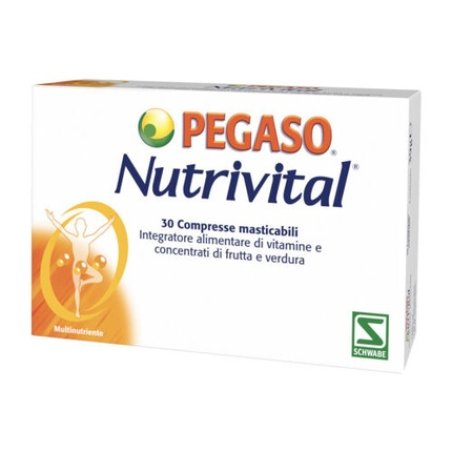 Pegaso Nutrivital Dietary Supplement 30 Chewable Tablets