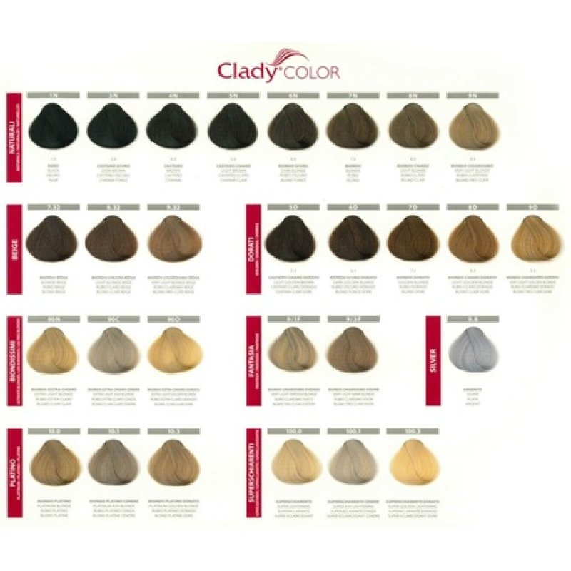 Cream Died Clady Professional Coloration Hair Color Dye