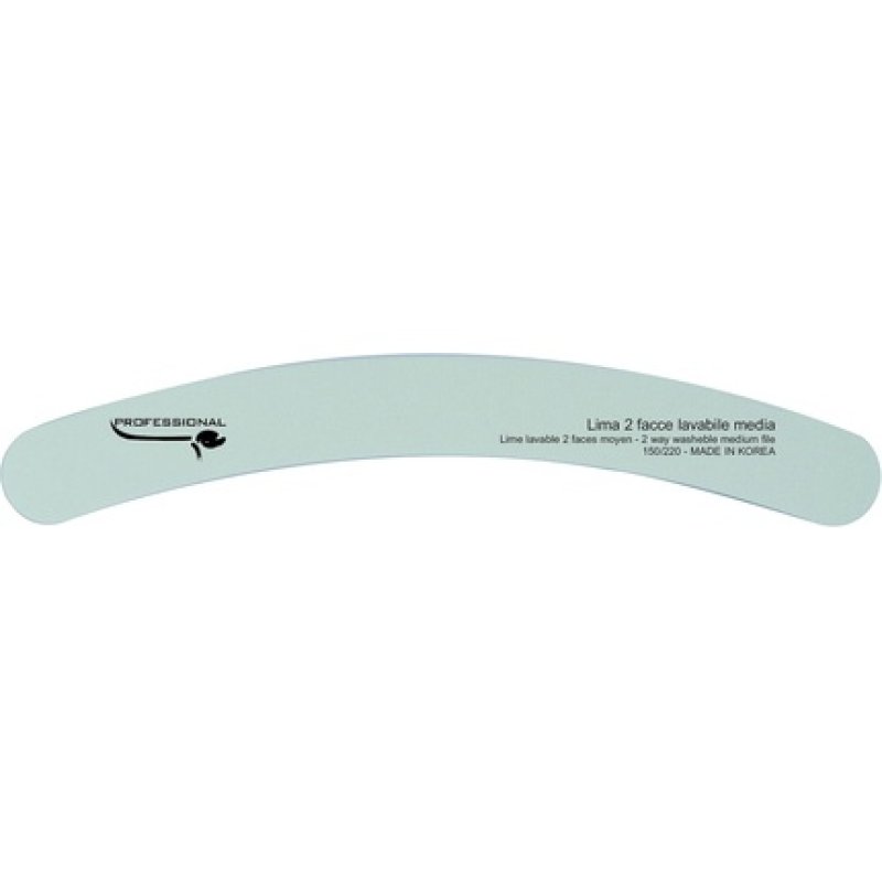 Double-Sided Gray Banana File Medium Grit 150/22