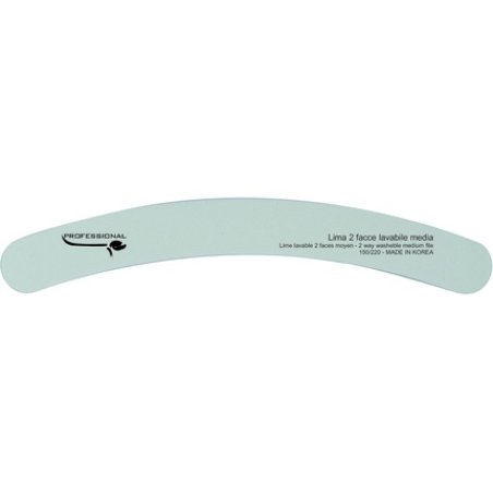 Double-Sided Gray Banana File Medium Grit 150/22