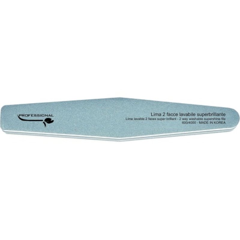 Beauty360 Nail File 600/4000 Made of Grey Leather