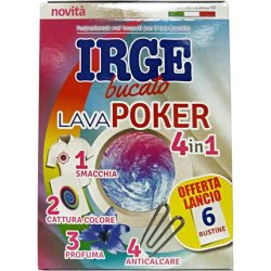 Irge Lavapoker 4 in 1 Multicolored - Pack of 6