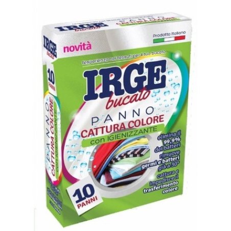 Irge Acchiappacolore Sanitizing Cloth Color Catcher 10 Sheets