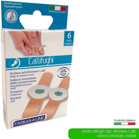 CASAPIU' SRL Feet Farmaline Callus Plaster