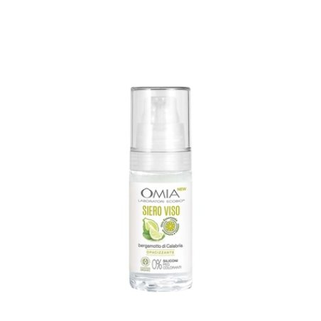 Omia Mattifying Face Serum with Essential Bergamot Oil from Calabria 30ml