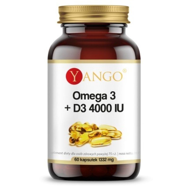 Yango Omega 3 D3 4000iu - 60 Capsules