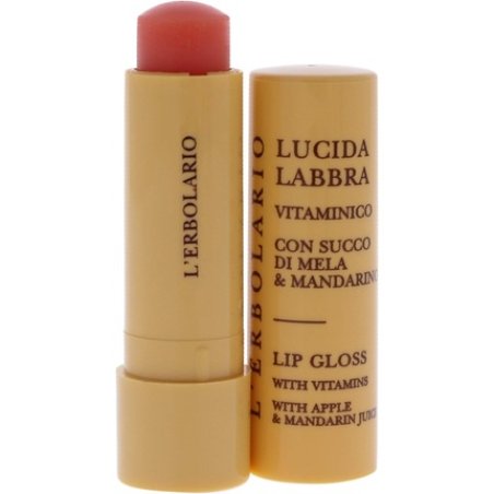 LErbolario Lip Gloss Apple and Mandarin Juice 0.15 oz Lip Balm