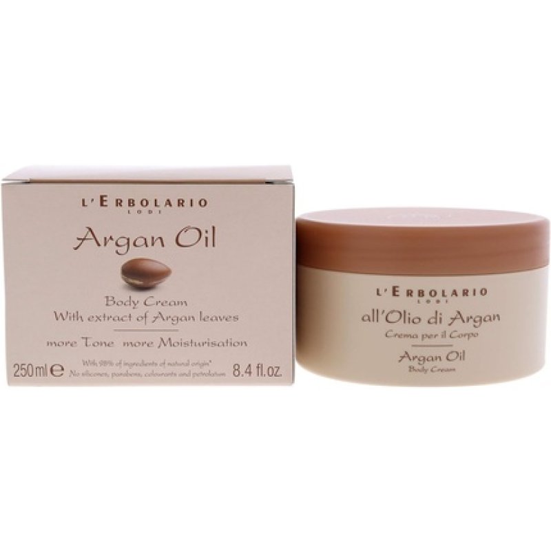 L'Erbolario Argan Oil Body Cream 250ml