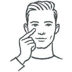 Hyaluronic Anti-Fatigue Smoothing Eye Contour by Lerbolario for Men 0.5 Oz Gel