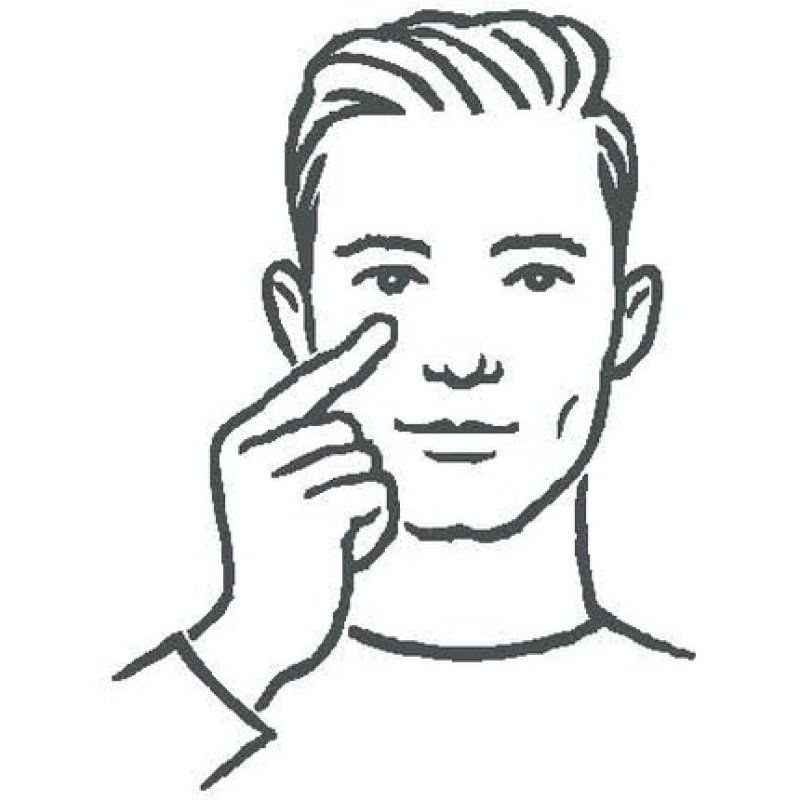 Hyaluronic Anti-Fatigue Smoothing Eye Contour by Lerbolario for Men 0.5 Oz Gel