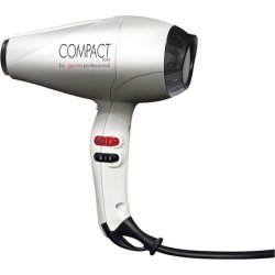Ga.Ma Pluma Compact Ion Professional Ionic Hair Dryer White