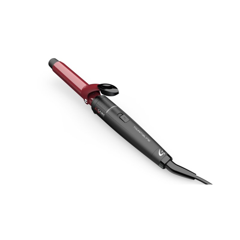 GA.MA GC0202 hair styling tool Curling wand Warm Black, Red 48 W 1.8 m