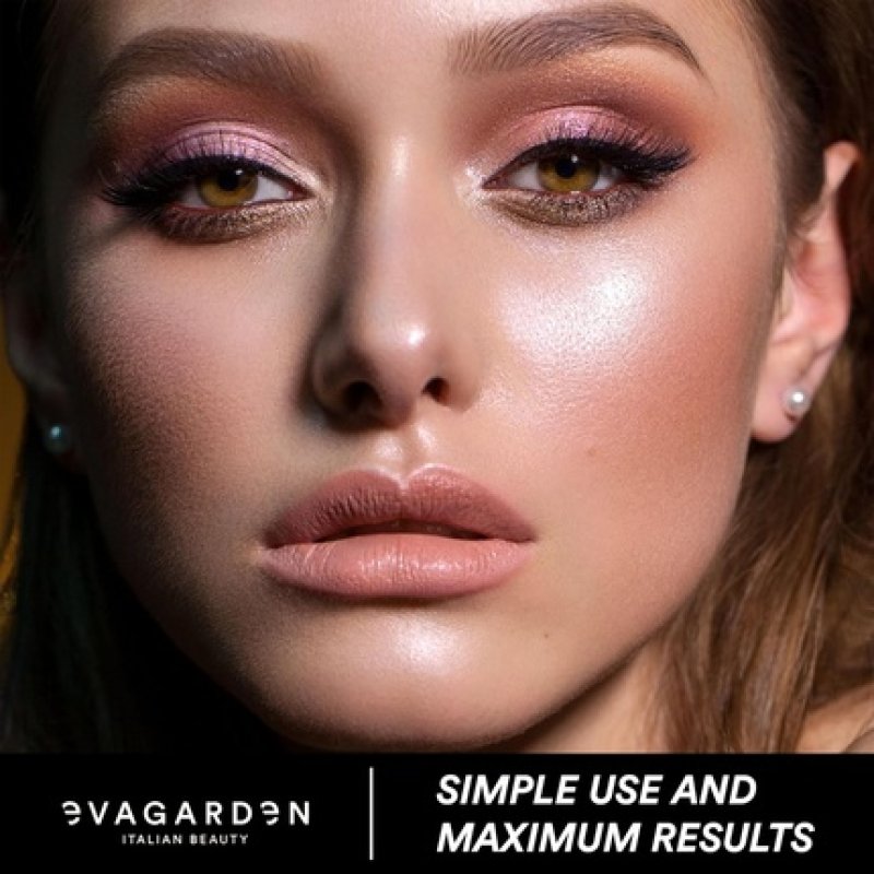 Evagarden Velvet Matte Eye Shadow Creamy and Velvety Powder with Intense Color