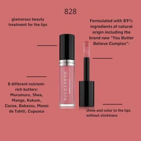 828 Garnet Rose Serum Lip Gloss for Women 50ml