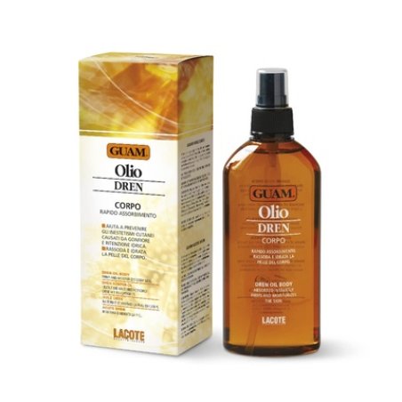 Guam Dren Body Massage Oil with Draining Effect 200ml