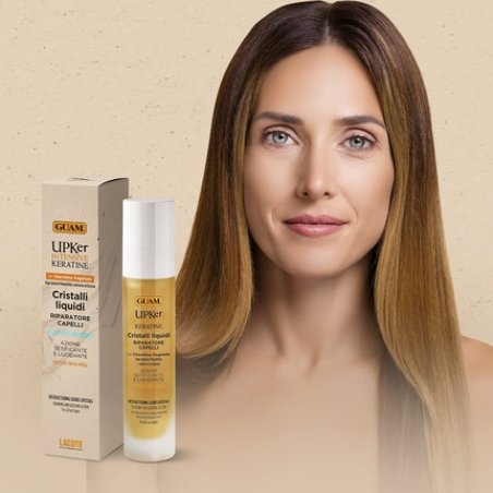Guam Upker Intensive Keratin Hair Restoring Liquid Crystals Against Frizz