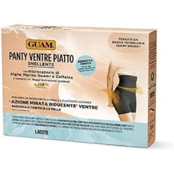 Guam Panty Ventre Teller Black with Microcapsules of Marine Algae and Caffeine XS/S (38-40)