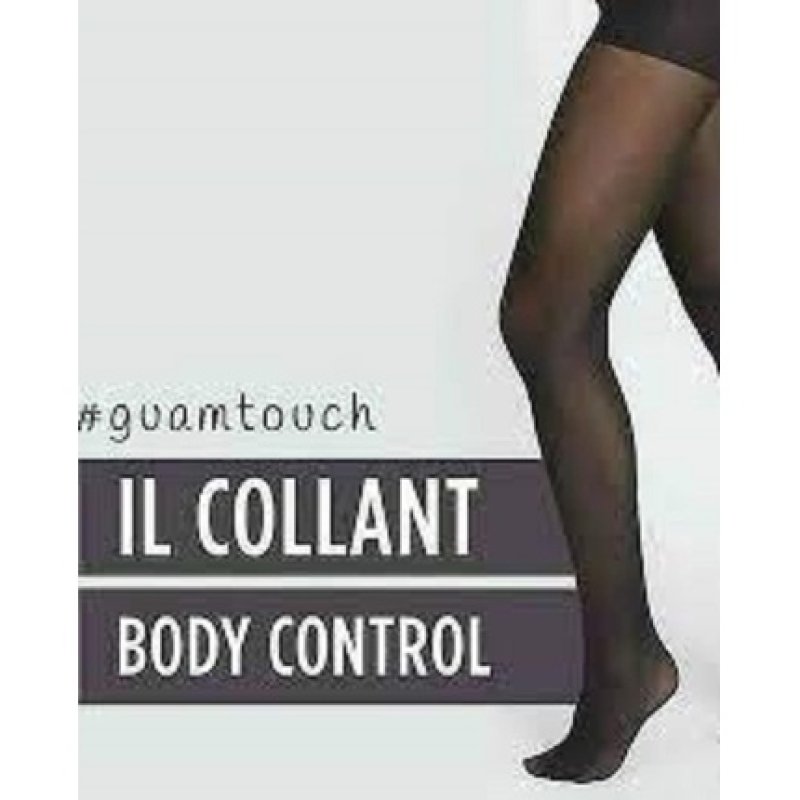 Guam Body Control Tights Cellulite 50 Den Black Matt Size L/XL