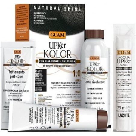 Guam Upker Kolor Natural Permanent Hair Colour with Undaria Seaweed and Organic Ingredients