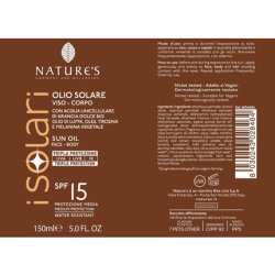 Nature's Sun Oil SPF 15 Face & Body with Argan Oil