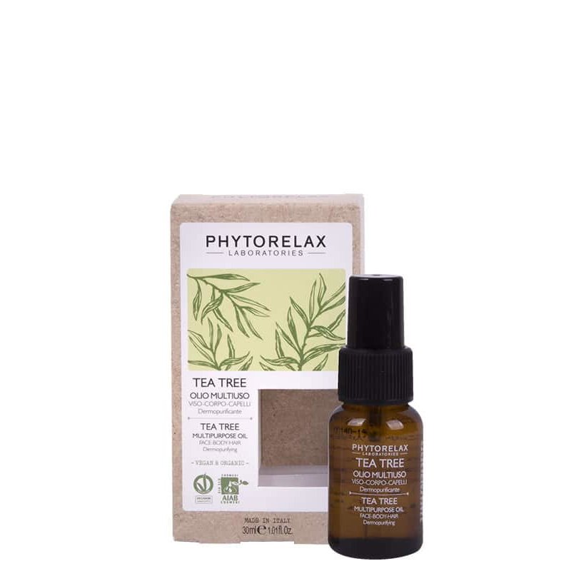 Phytorelax Laboratories Multipurpose oil face-body-hair dermopurifying – tea tree 30 ml