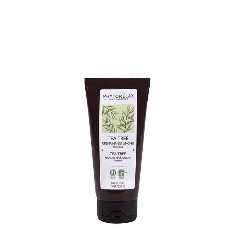 Phytorelax Laboratories Hand & Nail Cream Protective – Tea Tree Crème 75 ml Unisexe