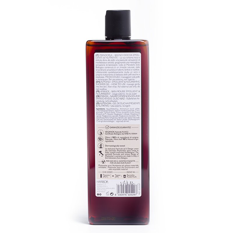Phytorelax Laboratories Shower gel emollient & nourishing – almond, 500 ml