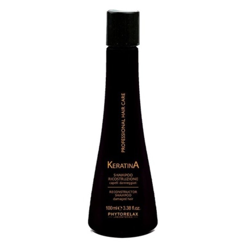 Phytorelax Keratin Complex Keratin Mini Size Shampoo Reconstruction 100 Ml