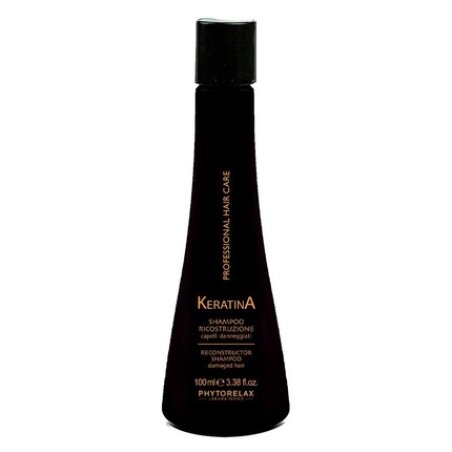 Phytorelax Keratin Complex Keratin Mini Size Shampoo Reconstruction 100 Ml