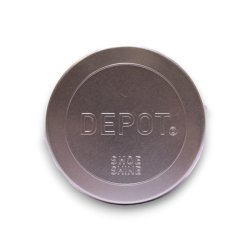 Depot Shoe Shine Metal Jar Silver - A Premium Shoe Care Product