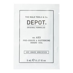 Depot 400 Shave Specifics No 403 Sweet Almond Softening Pre-Shaving Oil - 5 Ml