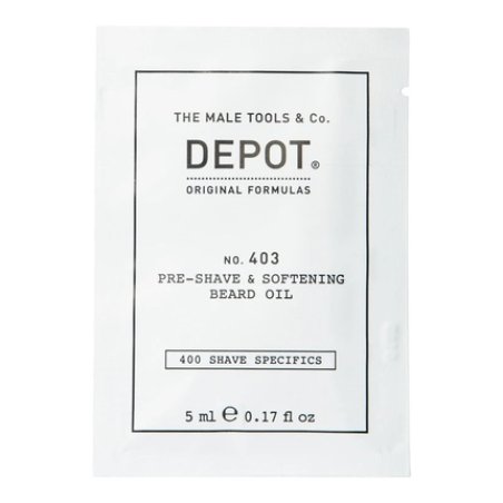 Depot 400 Shave Specifics No 403 Sweet Almond Softening Pre-Shaving Oil - 5 Ml
