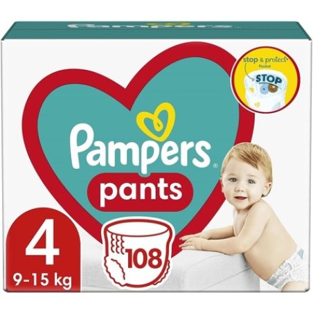 Pampers Pants Boy/Girl 4 108 pc(s)