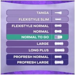 Always Dailies Normal to Go Fresh Panty Liners