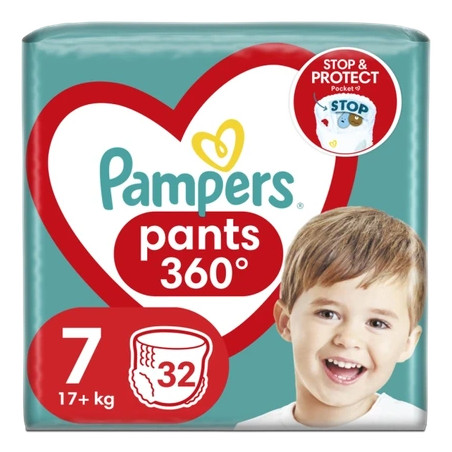 Pampers Pants Size 7 - 32 Pieces