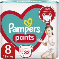 Pampers Pants Diaper Size 8 32 Pieces
