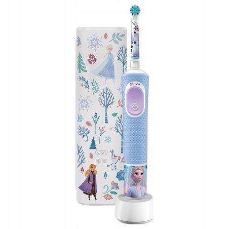 Oral B PRO Kids 3 Frozen Electric Toothbrush with Case - Age Range: 3 , Character Theme: Frozen, Quantity: 1