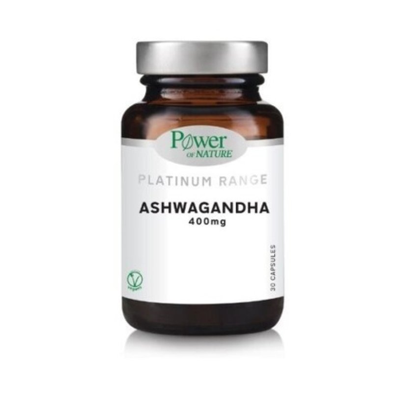 Power Of Nature Platinum Ashwagandha 400mg 30 Capsules