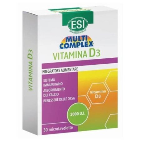 Multi Complex Vitamin D3 ESI 30 Tablets