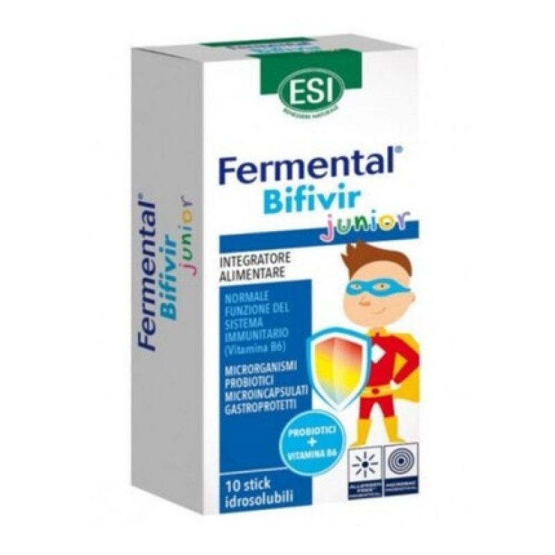 Esi Fermental Bifivir Junior Intestinal Flora Balance Supplement 10 Sticks