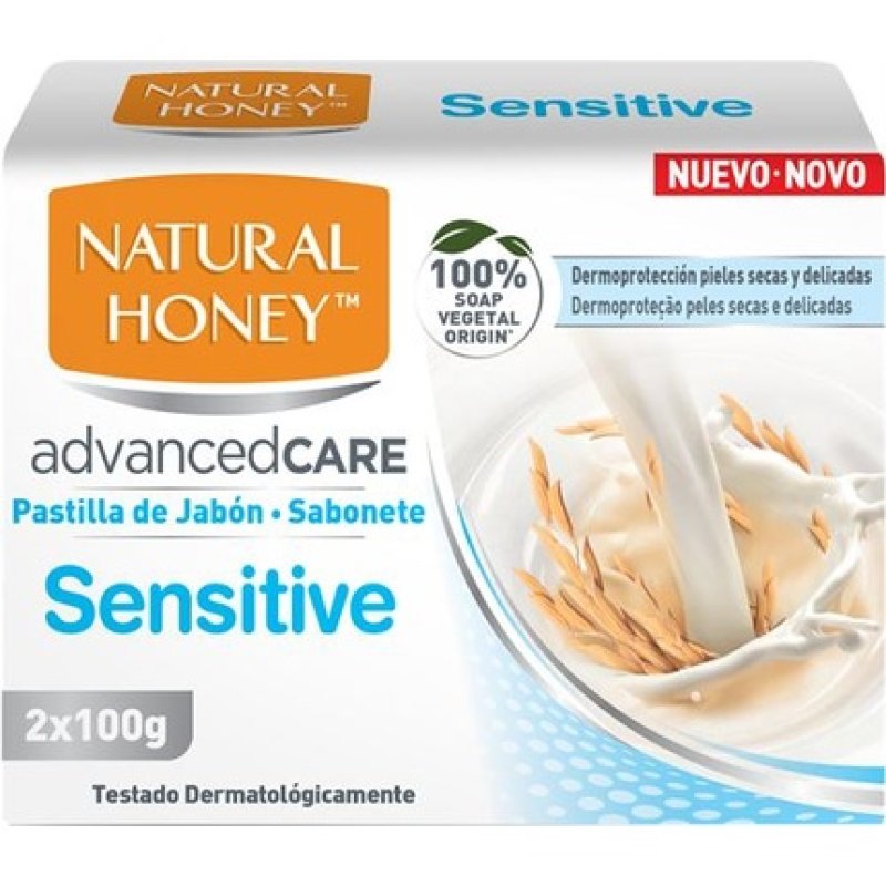 Rudy Natural Honey Advanced Care Base Sensitive Pack-2x100g