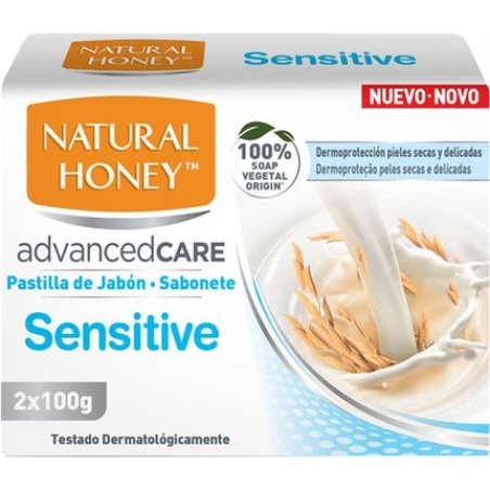 Rudy Natural Honey Advanced Care Base Sensitive Pack-2x100g