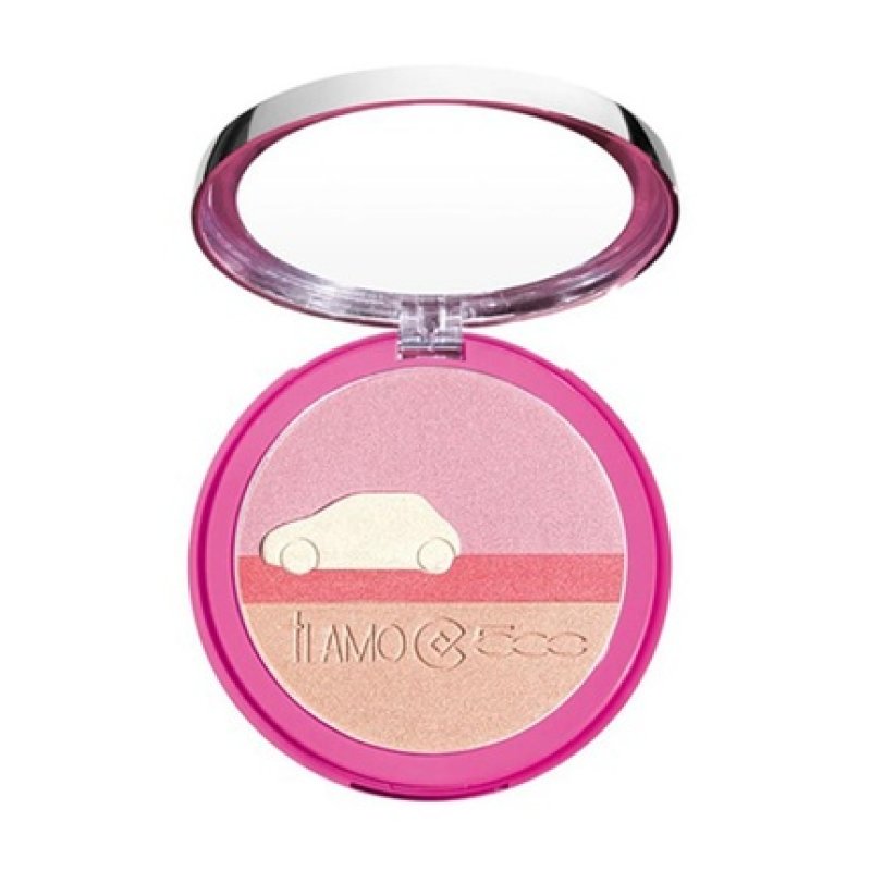 Ti Amo 500 Strobing Look Blusher Eye Shadows Highlighter 1 Pinky Tones