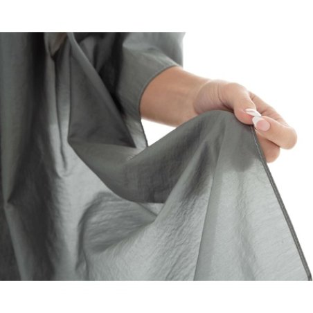Gray Glossy Cutting Cape